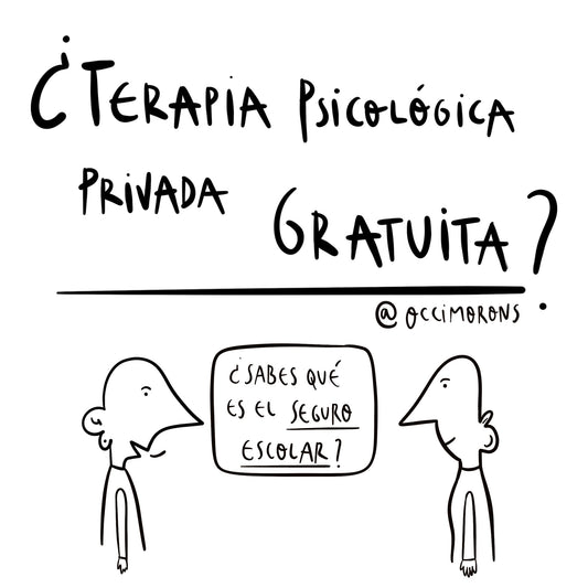 TERAPIA PSICOLÓGICA PRIVADA GRATUITA - SEGURO ESCOLAR