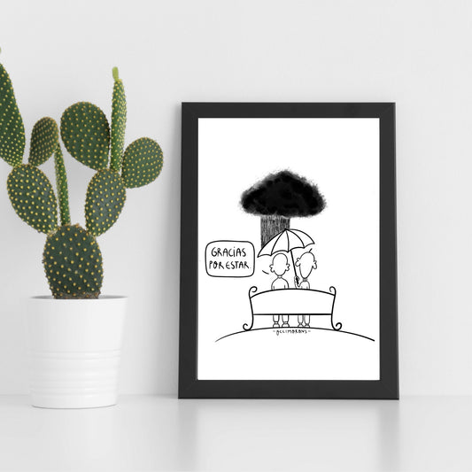 PRINT - "Gracias Por Estar"