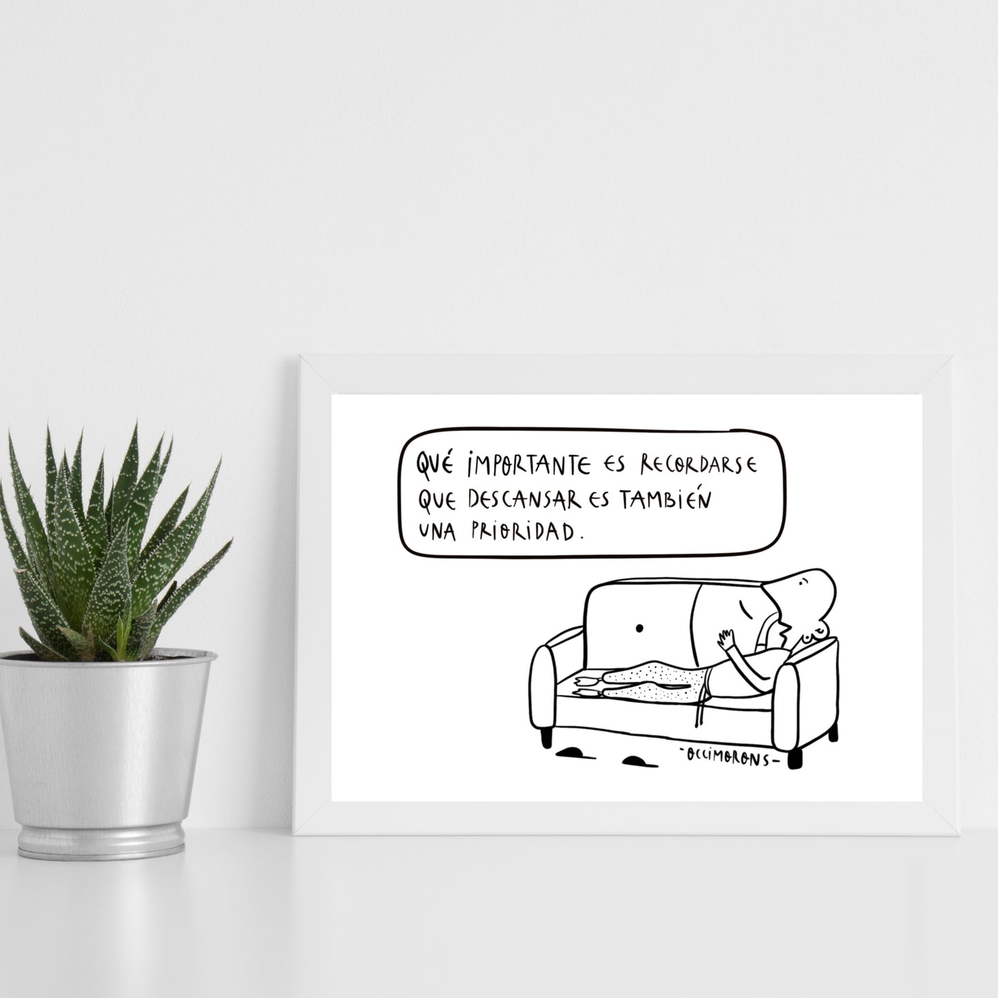 Descansar también es una PRIORIDAD