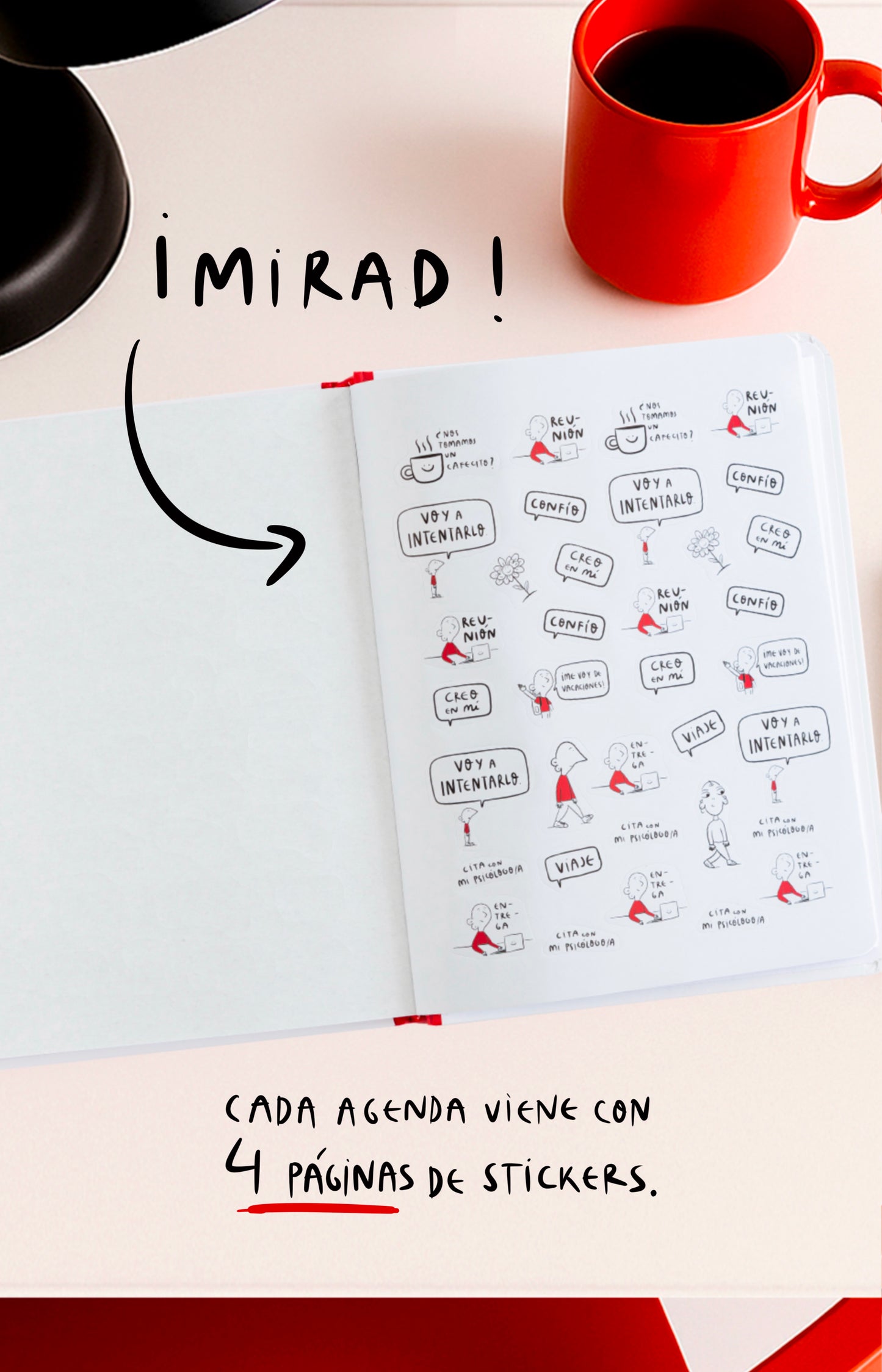 Occiagenda 2026 + occipegatinas