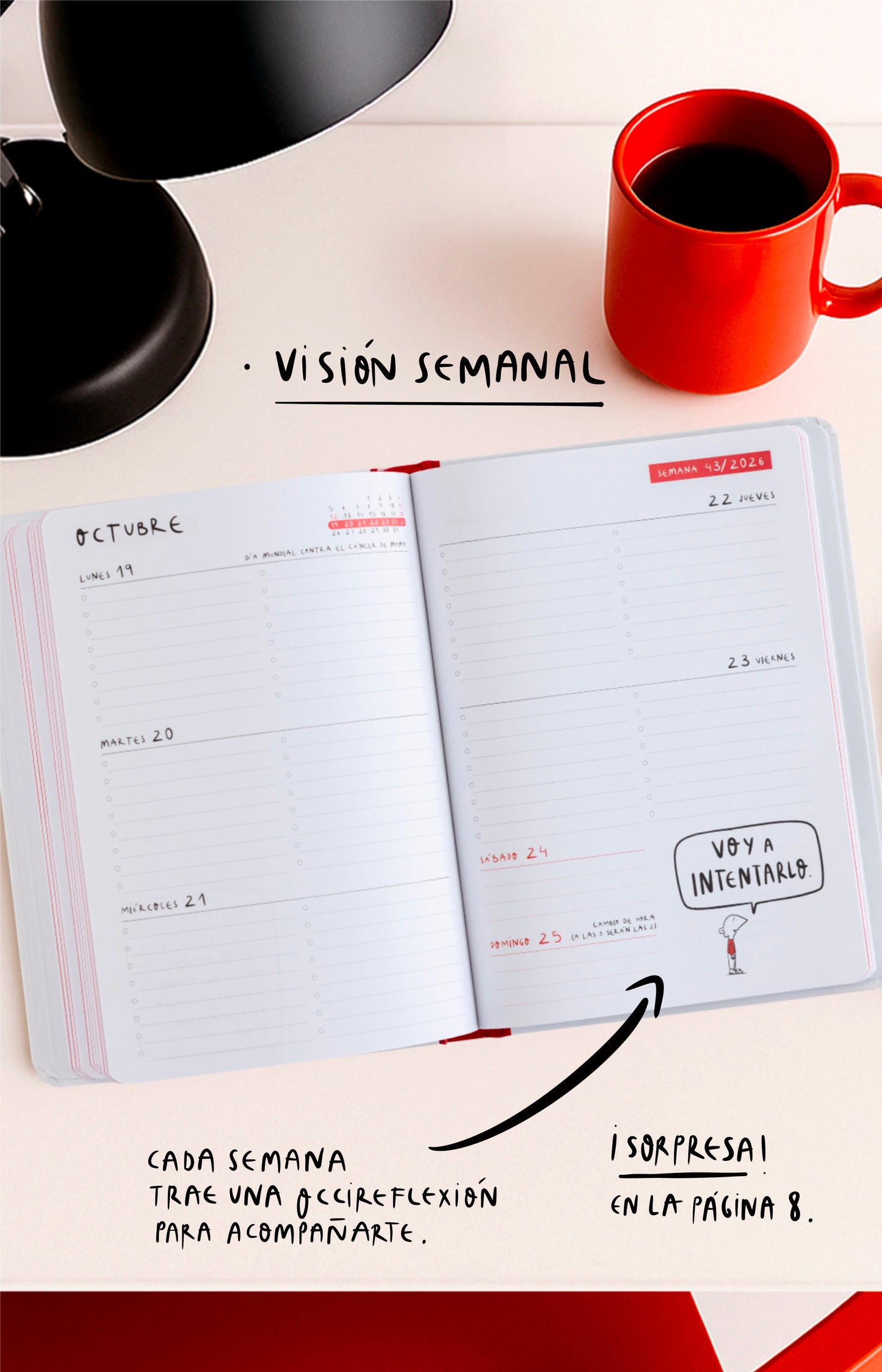 Occiagenda 2026 + occipegatinas