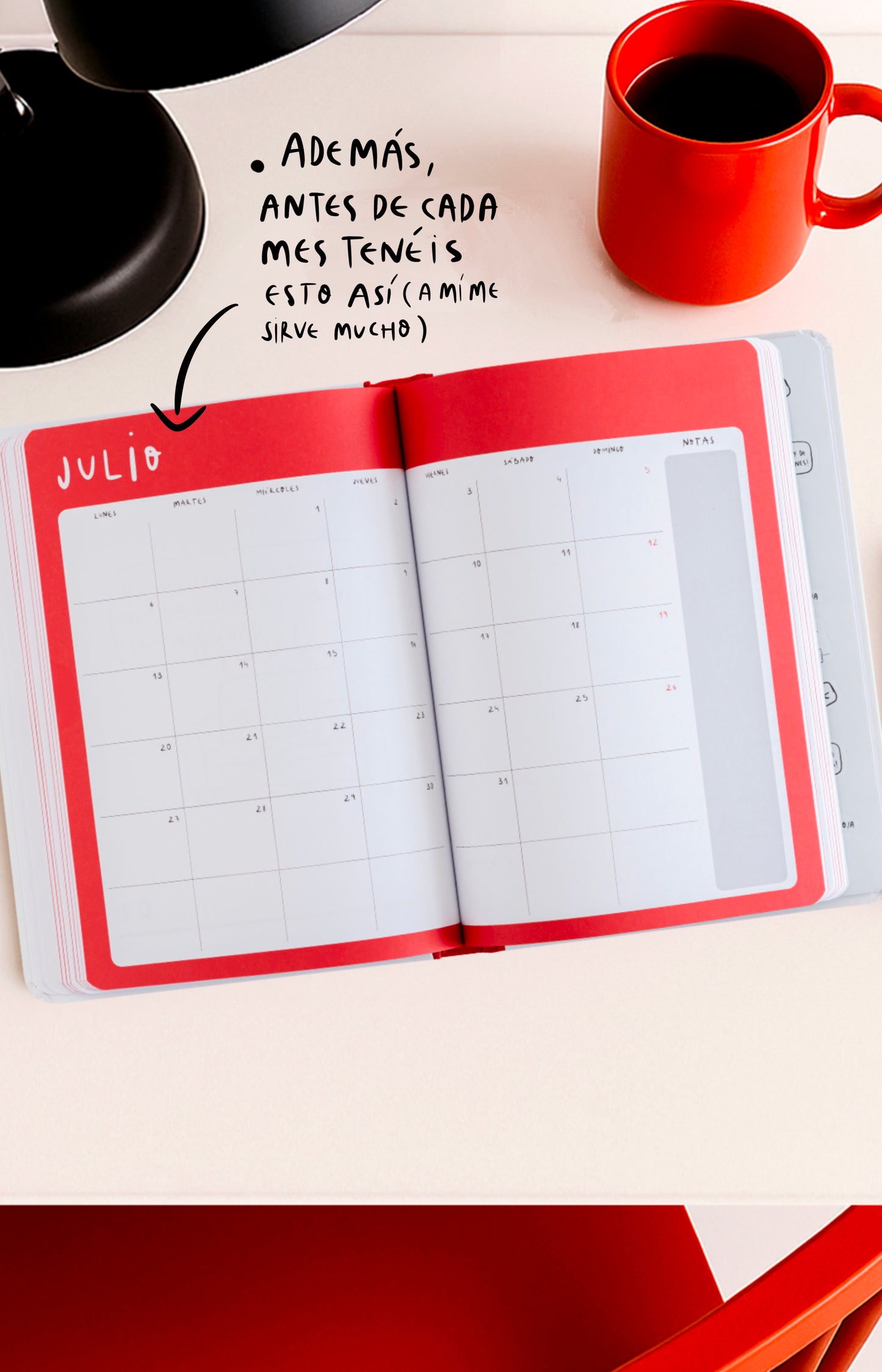 Occiagenda 2026 + occipegatinas