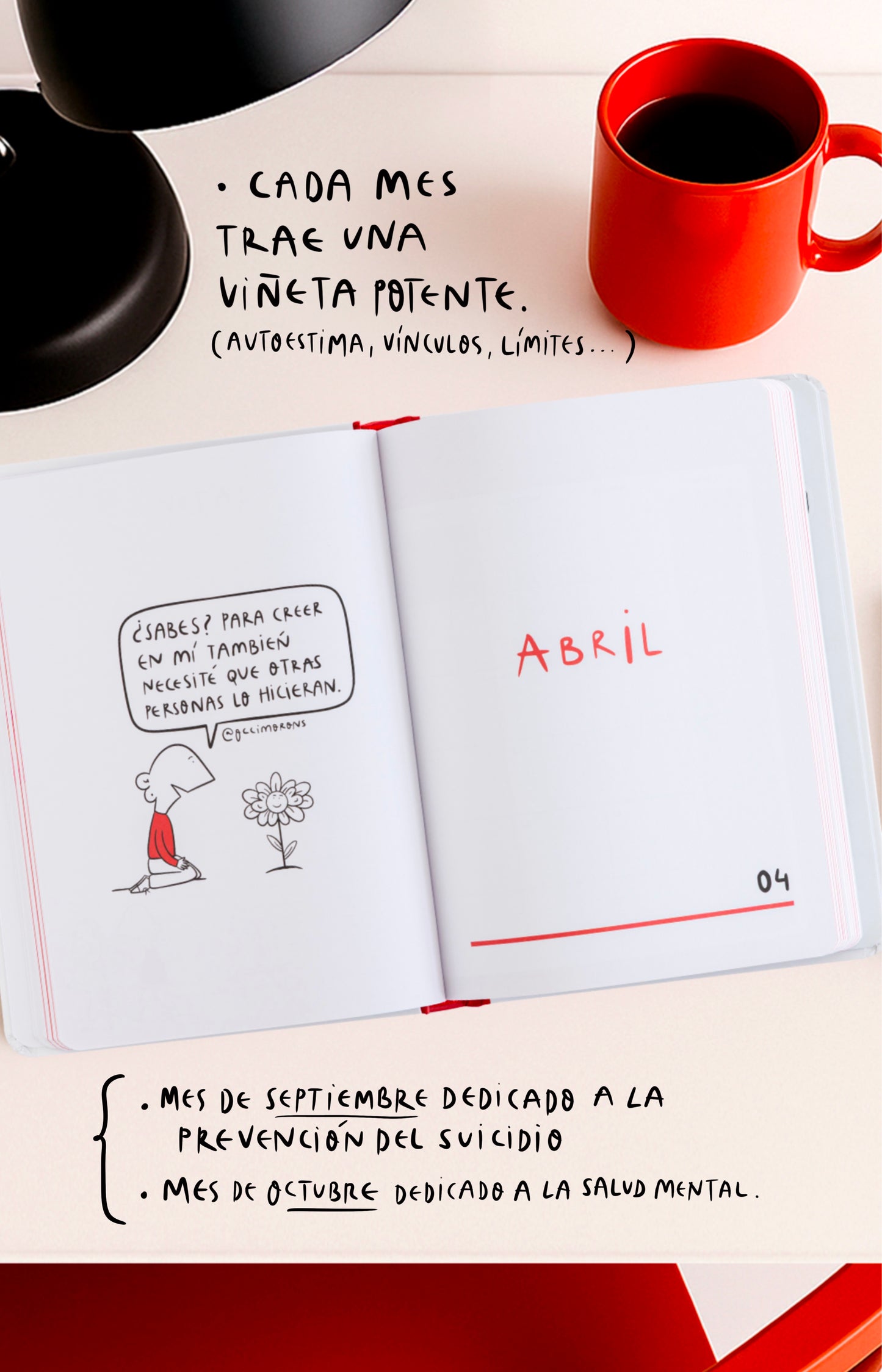 Occiagenda 2026 + occipegatinas