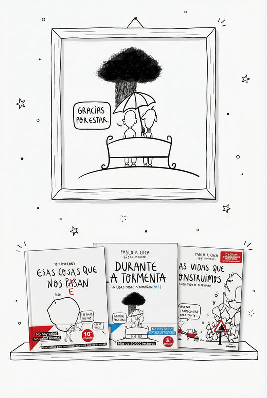 Pack tres libros  (1º, 2º y 3º) + Lámina a elegir + 2 Láminas de regalo + occipegatinas